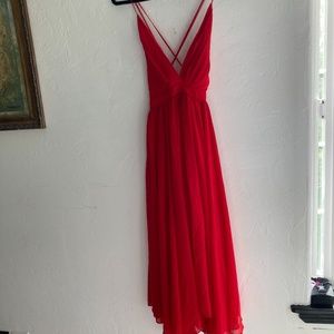 Red occasion Dress